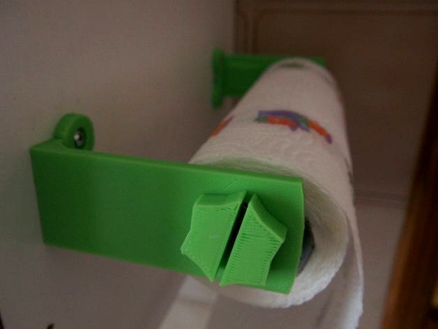 Roll Paper Holder by mikeprusa