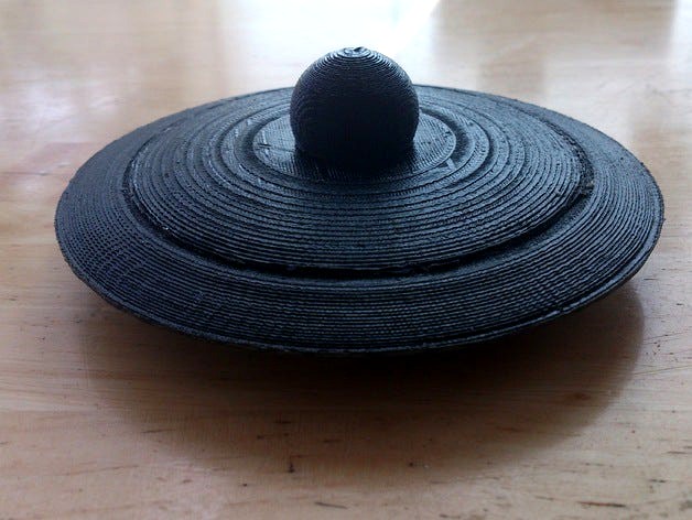 Domed Cap & Plug with Knob by PhilipC