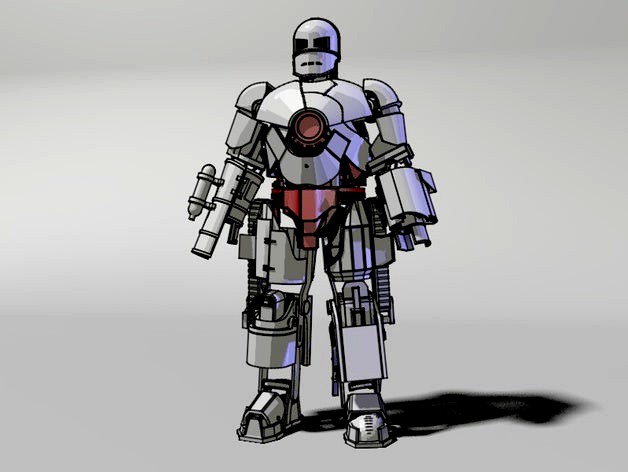 4.Crotch of Iron man Mark 1 by JarvisWoo