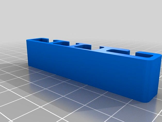 MacBook Pro Retina cable holder/dock modified by gardleopard