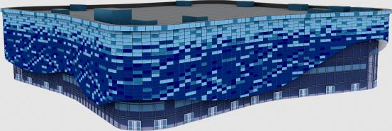 Stadium iceberg 3D Model
