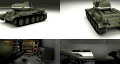 T-34-85 with Interior 3D Model