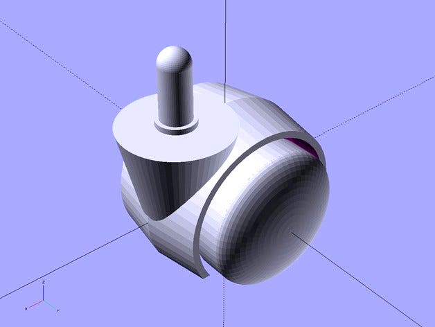 Ekobots - Chair wheel. by jsirgado