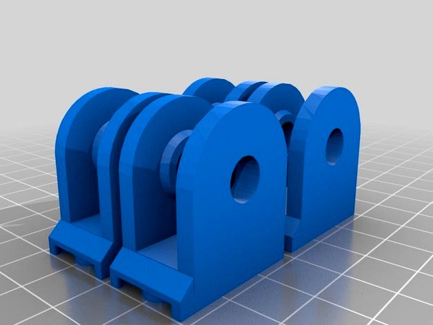 Lego-compatible spool holder by campbrian