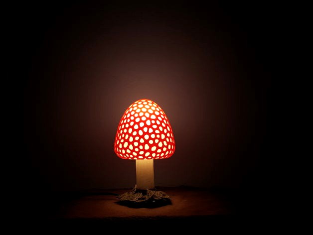 Mushroom Lamp by Protonik