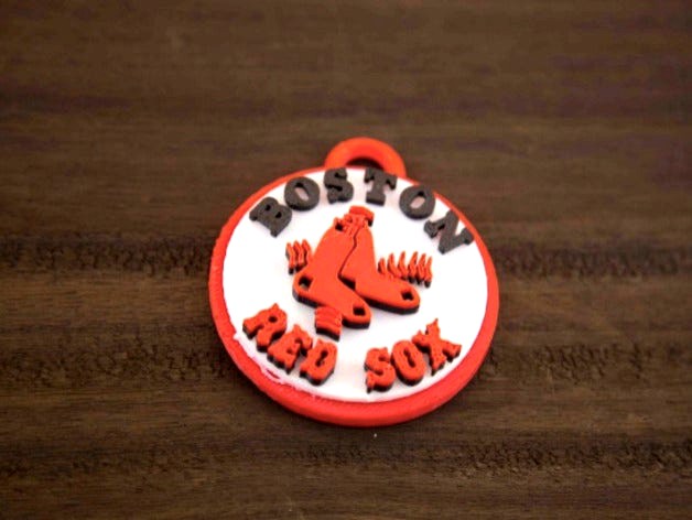 Baseball Team Logo - Boston Red Sox by Cendy