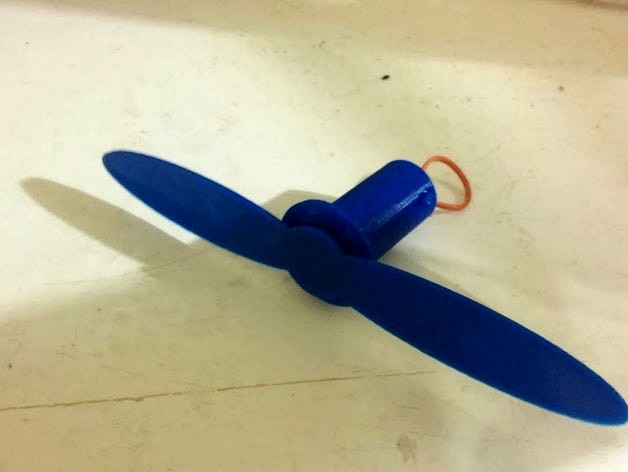 rubber band propeller by tecdroid