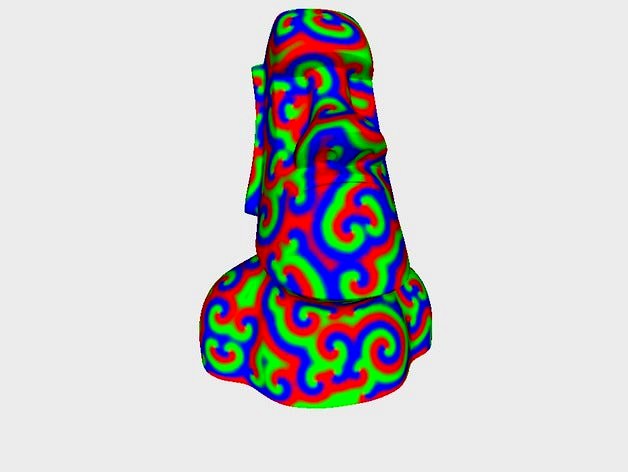 Triple Trippy Moai by virtox