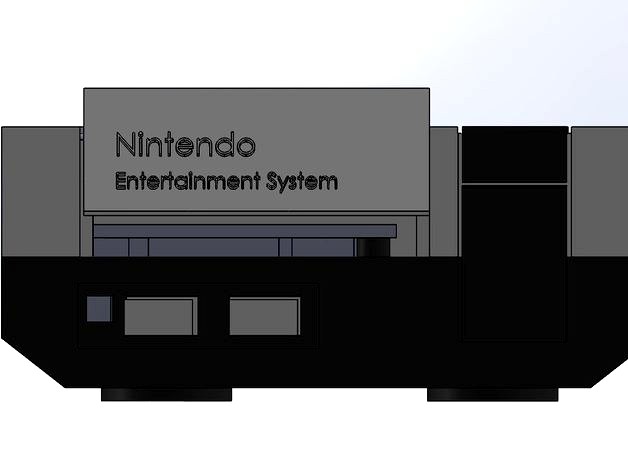 Mini-NES PI    Raspberry PI B 1/2 by printandplay2k