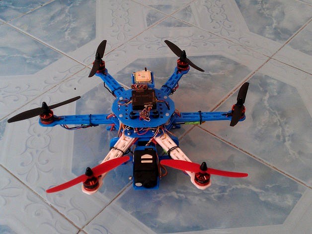 Mini Hexacopter by as24