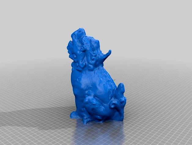 Foo Dog / Chinese Lion Statue by Freekhitman