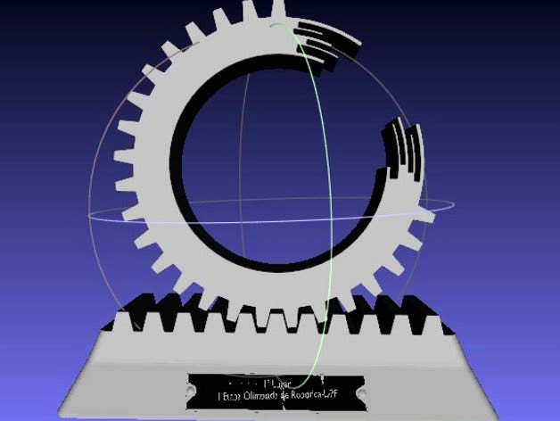 Trophies of Robotics Olympiad -UPF by Costella