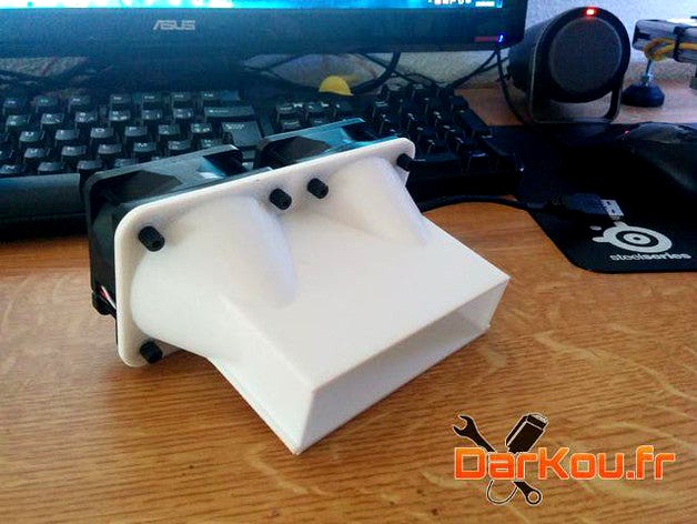 Freebox revolution Fan duct by DarKou