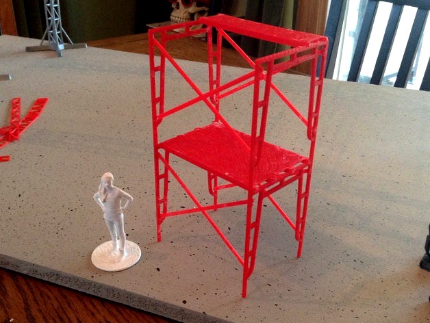 1:24 scale Construction Scaffolding by Ronnskull