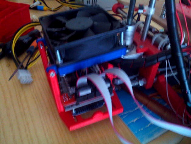 Arduino+Ramps case with 80mm fan mount by enekomontero