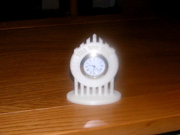 kids clock printed by shire