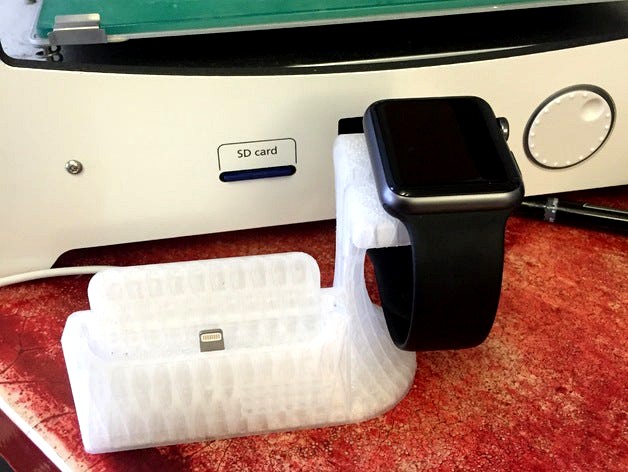 iPhone 6 and Apple Watch Charging Dock by dbleeze