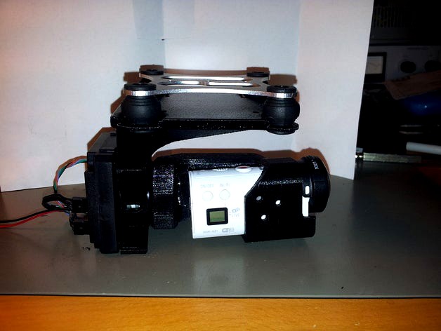 Sony HDR AZ1 2-axis Gimbal by bofred