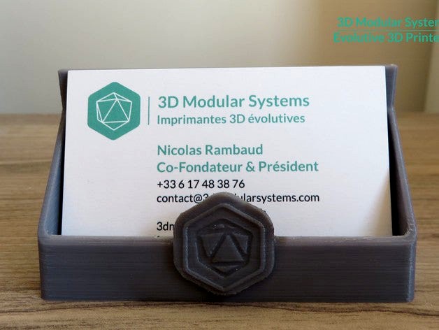 Scalar - Business Card Stand by 3DModularSystems