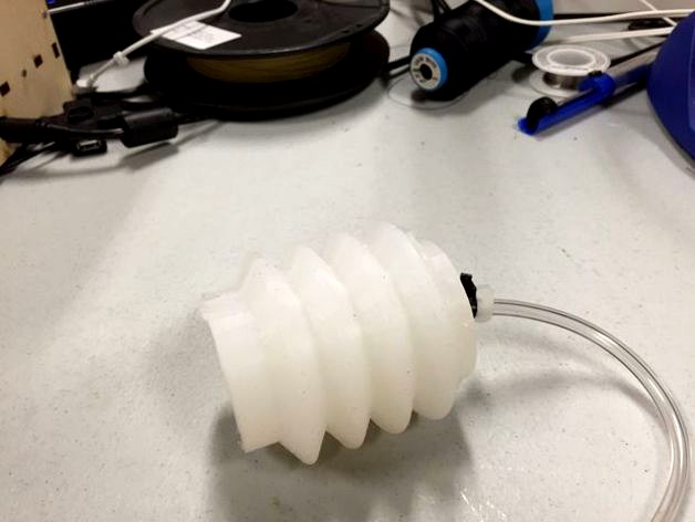 Soft Robotic Extending Actuator by XYZAidan