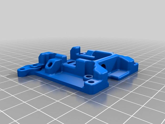 trip top plate no cam mount (v03b) by amayer