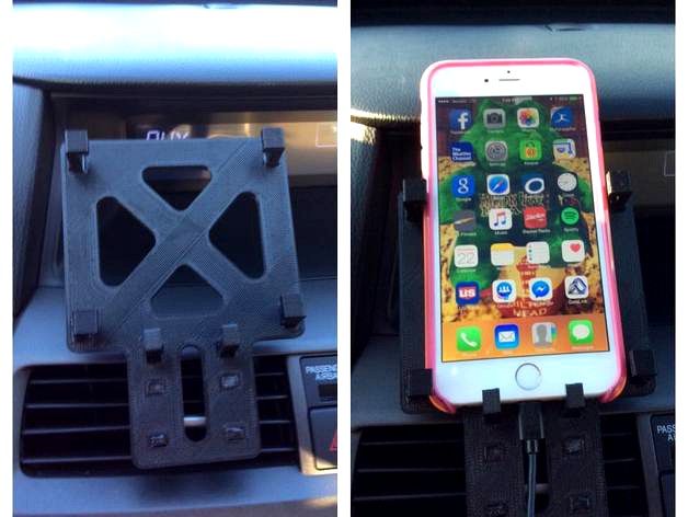car air vent mount for Iphone 6 plus by tc_fea