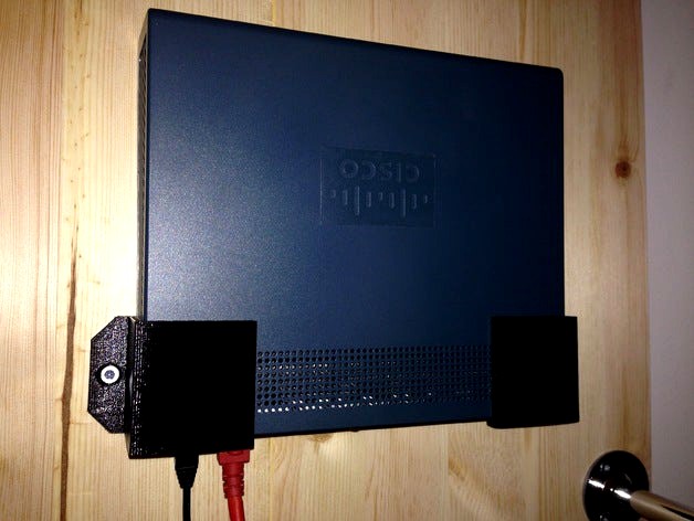 Wall mount - Cisco ASA5505 by cappern