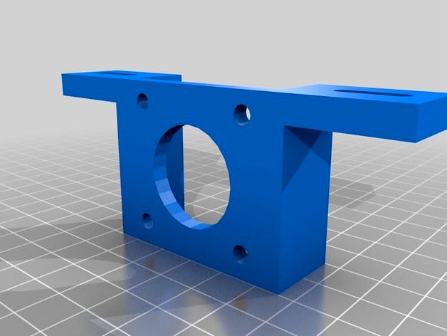 Nema 17 Stepper Mount reloaded by printhis