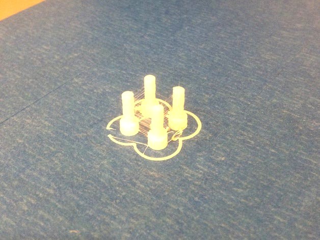 This is a PLA rivet that fits a 3mm X 8mm application by ibyte8bits