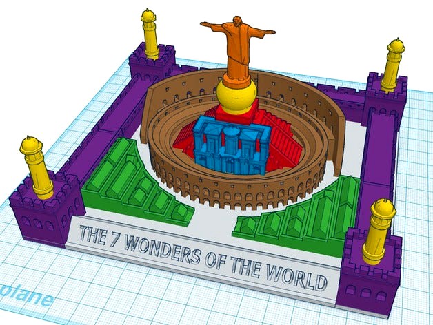 New 7 Wonders Puzzle by ice876