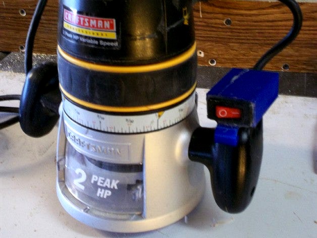 Make Fixed-base Router into Removable Base by TheHeadlessSourceMan