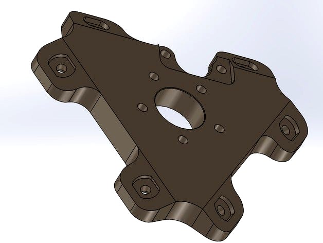 mini kossel JT magnetic effector plate by davejavu123