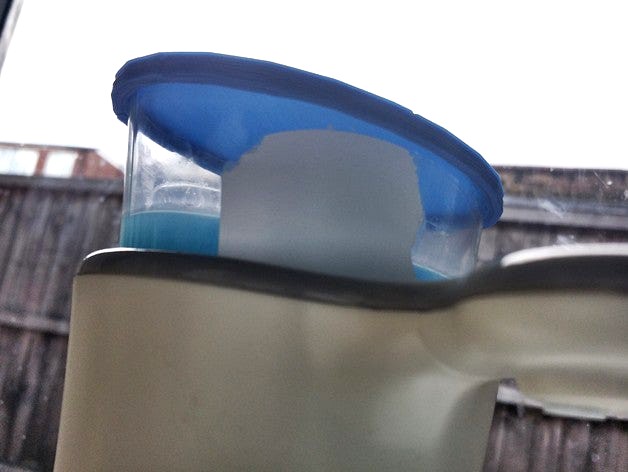 Lid for Dettol No-touch Antibacterial Hand Wash Bottle (Motion Sensor Liquid Soap Dispenser, DIY Refills) by mhariclaire