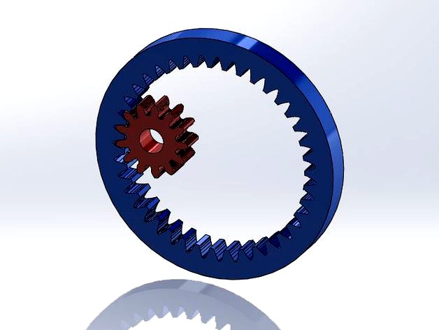 Internal & External Gear Example by dreyfusduke