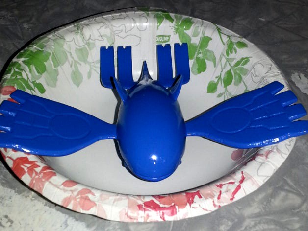 Kyogre - Printer Friendly + Thicker Tail by Na16Patman