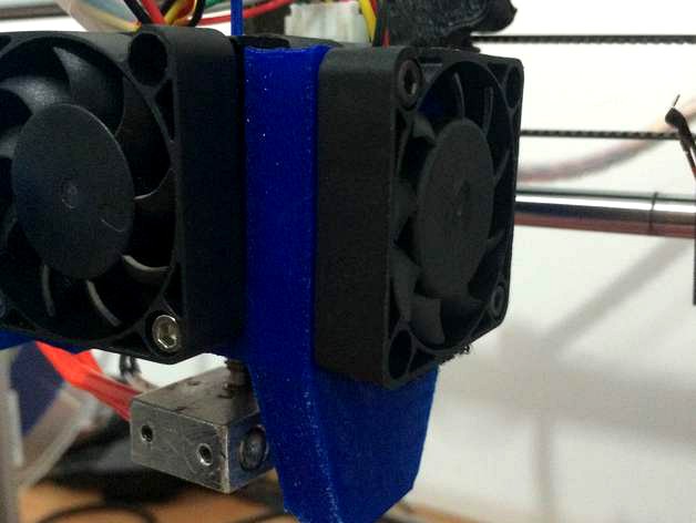 Fan Extruder for MK8 by GodGiven