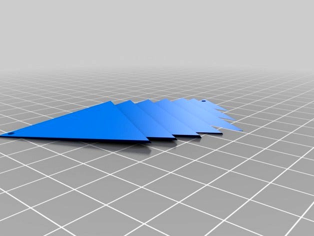 Triangular necklace by testunz