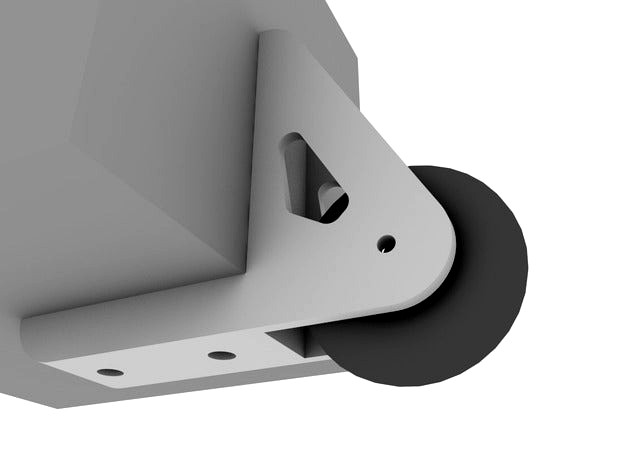 Suitcase Rollers by Krest