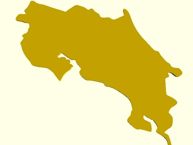 Map of Costa Rica by albon