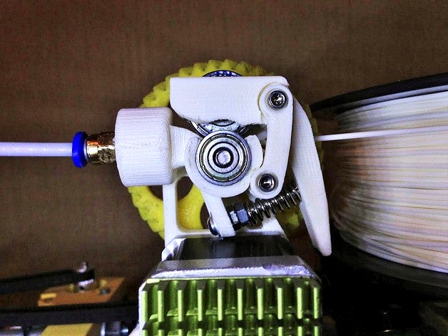 Geared extruder v.2 by RomanST
