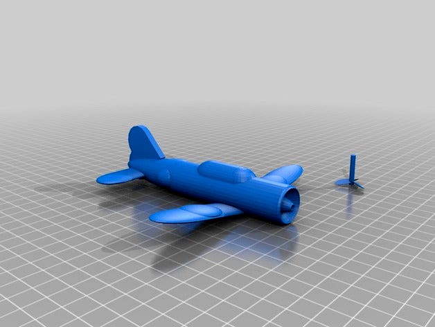 WWII Plane by midpacifictech