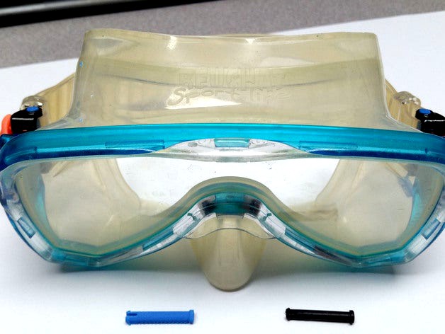 Diving mask replacement pin by SIMON68