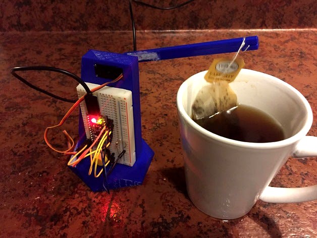 Robotic Tea Steeper by andyleer