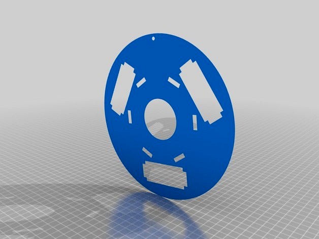 Wood Spool for Filament by thong100