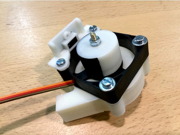 MPU6050 Gyro enclosure - side mounting version for the BGC V3.5 Gimbal controller by Homekeys