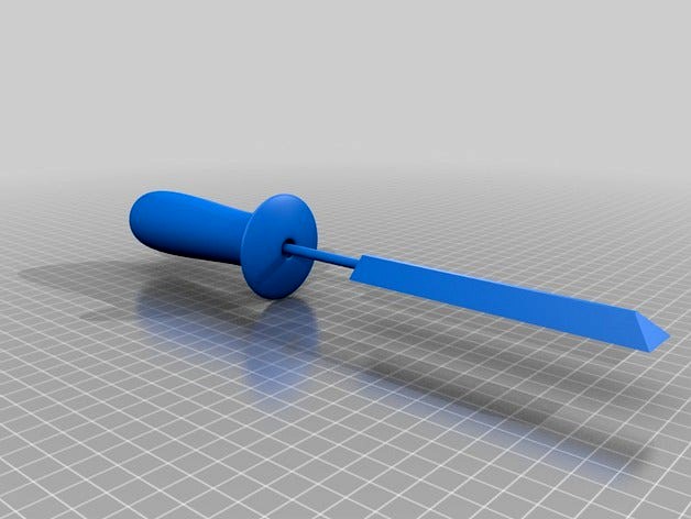 Chisel Tool Model by OffbeatChip9