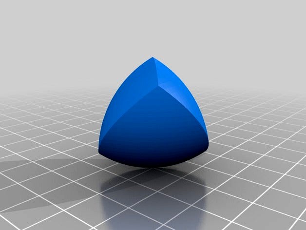 Reuleaux Tetrahedron by PeterShook