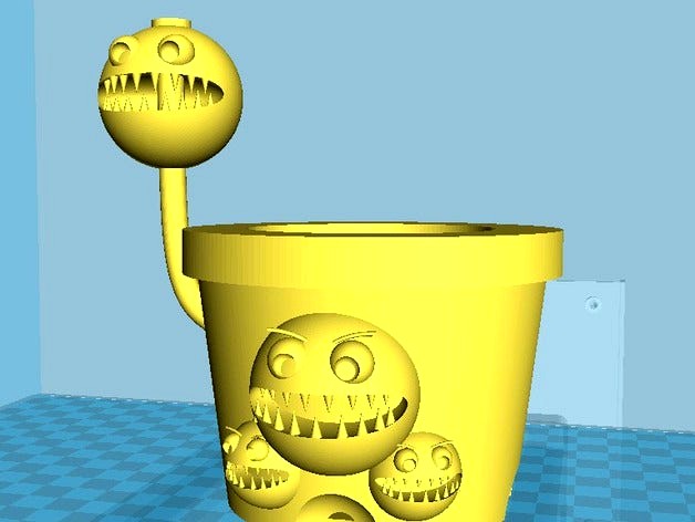Vase for carnivorous plants by Zero3DArt