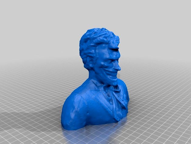 Joker Bust by jheikkila54