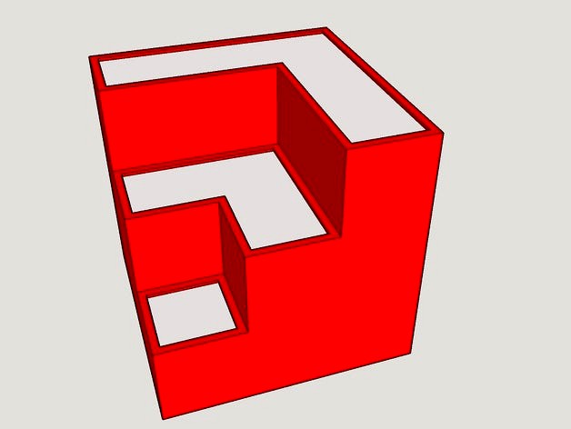 The Sketchup logo, 33 mm tall by Peterthinks